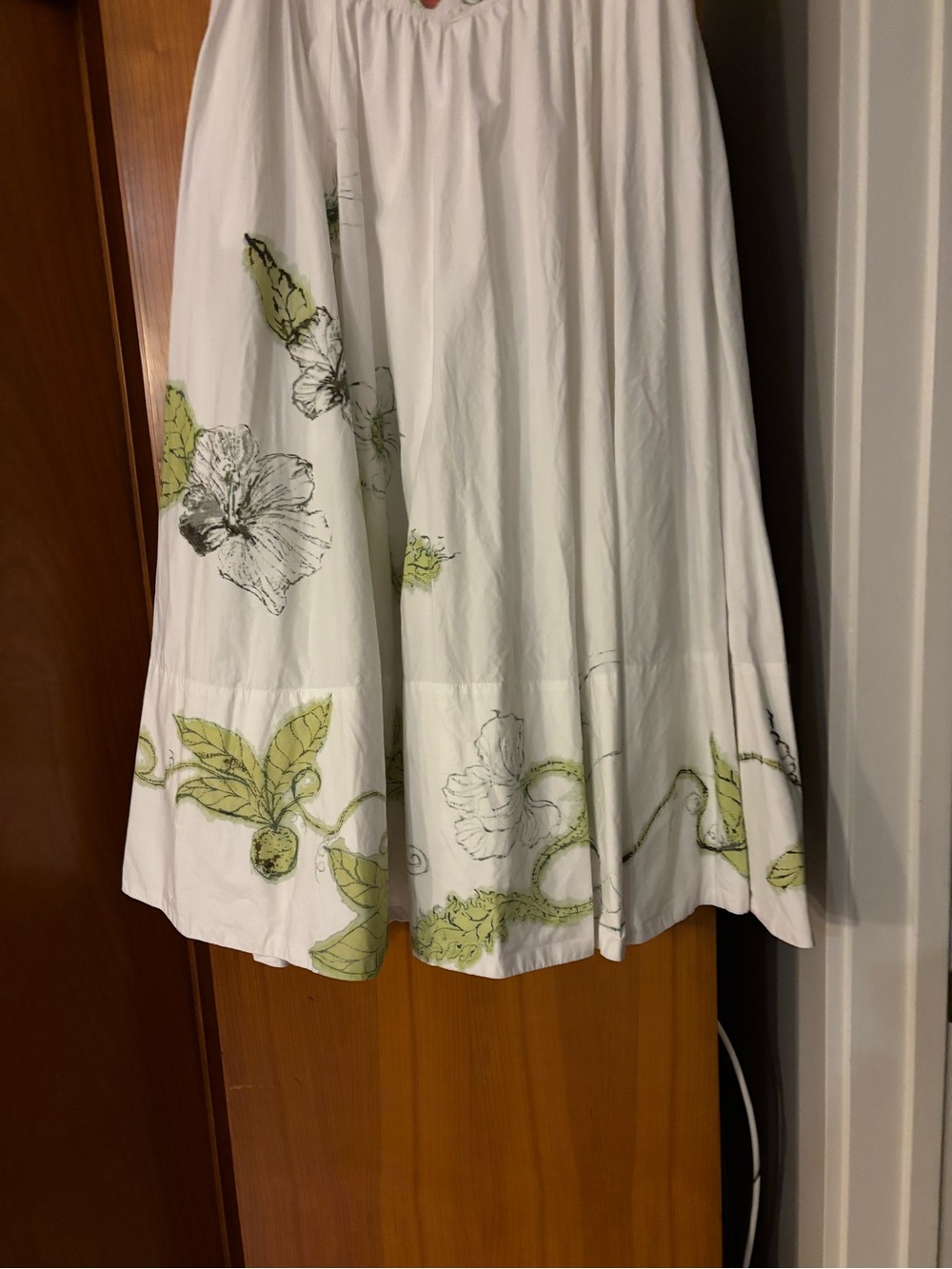 Swan Gossip X for Anthropologie Basque-Waist Maxi Skirt - 14 - Picture 11 of 15